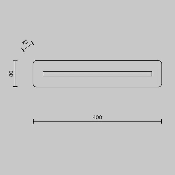 Maytoni MOD366WL-L9BS3K Светильник настенный светодиодный Albatre, изображение 8