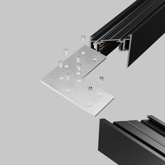 Maytoni Technical TRA010CL-21 Соединитель угловой для накладного шинопровода Gravity, изображение 4