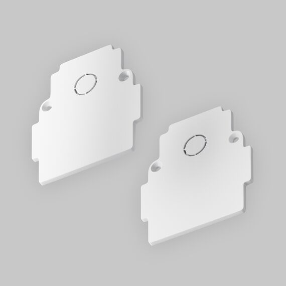 Maytoni Technical TRA010EC-42W Заглушка торцевая (2 шт) для встраиваемого шинопровода Gravity, изображение 2