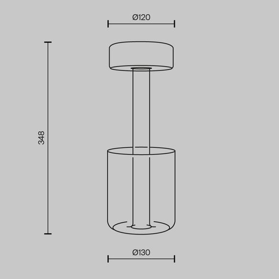 Maytoni Decorative MOD229TL-L3G3K1 Настольная лампа светодиодная диммируемая AI Collaboration, изображение 3