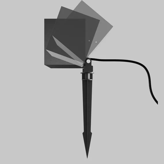 Maytoni Outdoor O309FL-L18B3K Уличный грунтовый светодиодный светильник Ares, изображение 2