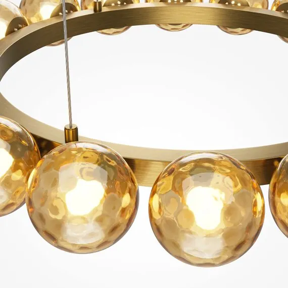 Maytoni Decorative MOD331PL-L32BS3K Люстра подвесная светодиодная Ambre, изображение 4