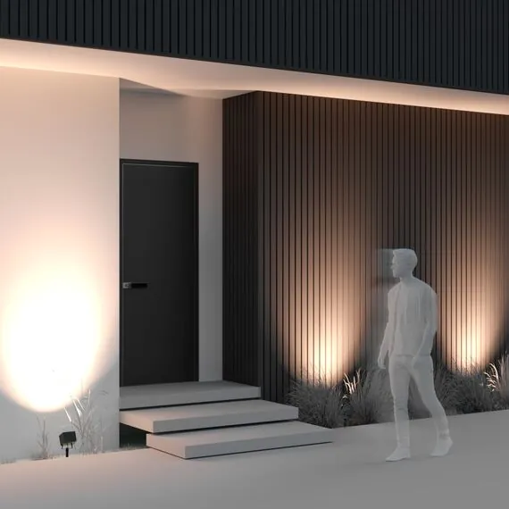 Maytoni Outdoor O309FL-L18B3K Уличный грунтовый светодиодный светильник Ares, изображение 3