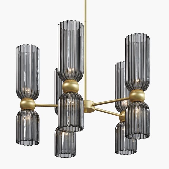 Maytoni Decorative MOD302PL-10GR Люстра на штанге Antic, изображение 3