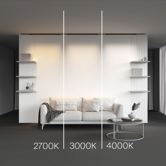 Maytoni Technical TR192-1-21W2.7K-B Трековый магнитный светодиодный светильник Levity Basis, изображение 3