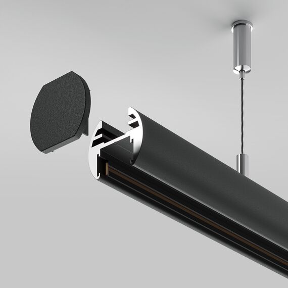 Maytoni Technical TRX172-R-111B Шинопровод магнитный подвесной Basity, изображение 4