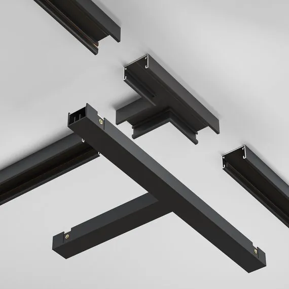 Maytoni Technical TRA172CT-11B Коннектор Т- образный накладной Basity, изображение 4