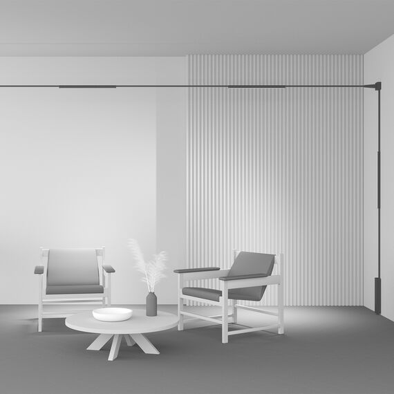 Maytoni Technical TR161-1-25W3K-B Трековый однофазный светодиодный светильник Elasity Basis, изображение 4