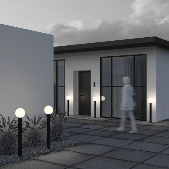 Maytoni Outdoor O598FL-01B Уличный архитектурный светильник Bold, изображение 5