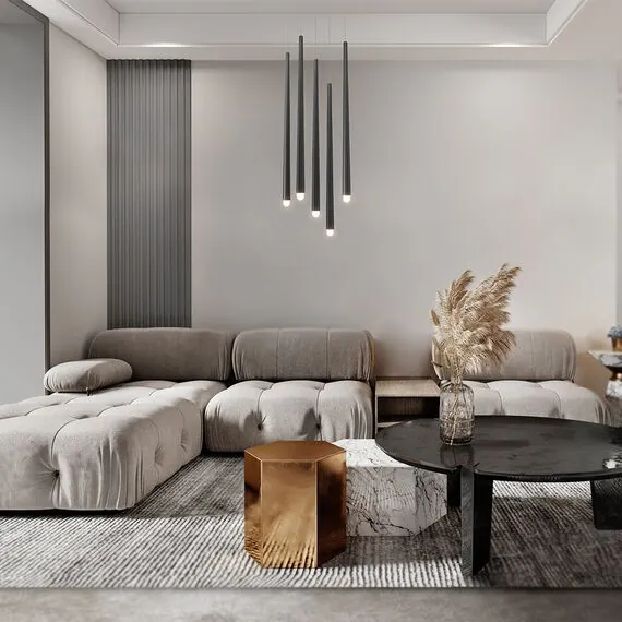 Maytoni Decorative MOD132PL-L30BK Светильник подвесной светодиодный Cascade, изображение 5