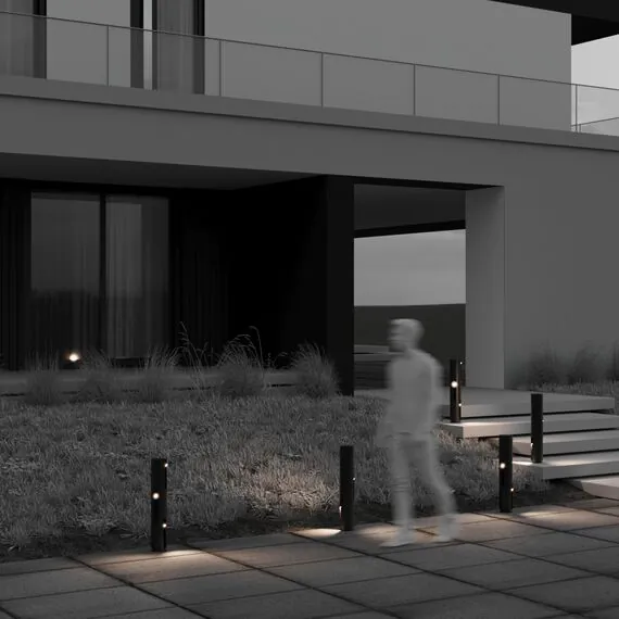 Maytoni Outdoor O468FL-L9B3K Уличный ландшафтный светодиодный светильник Cave, изображение 6