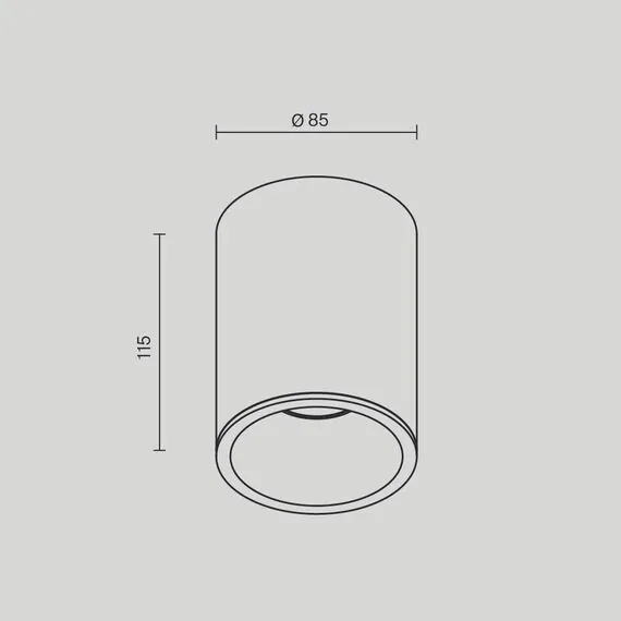 Maytoni Technical C029CL-01W Потолочный светильник Alfa, изображение 8