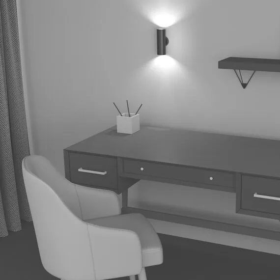 Maytoni Technical C068WL-02B Настенный светильник Focus S, изображение 6