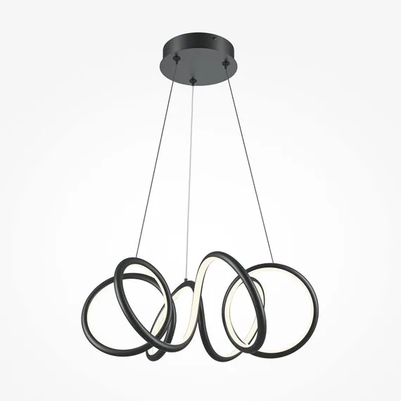 Maytoni Decorative MOD241PL-L60BK Люстра Curve, изображение 5