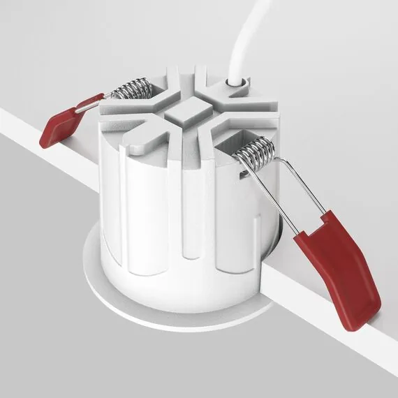 Maytoni Technical DL043-01-10W4K-RD-WB Модульный встраиваемый светодиодный светильник Alfa LED, изображение 6