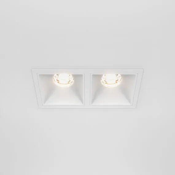 Maytoni Technical DL043-02-10W3K-SQ-W Модульный встраиваемый светодиодный светильник Alfa LED, изображение 3