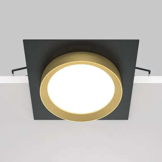 Maytoni Technical DL086-GX53-SQ-BG Светильник встраиваемый Hoop, изображение 4