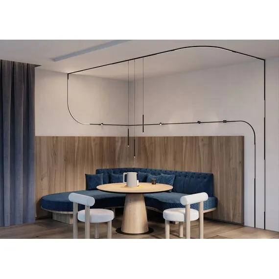 Maytoni TR190-1-5W2.7K-B Трековый магнитный светодиодный светильник LEVITY Basis, изображение 3