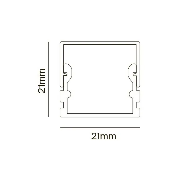 Maytoni Led Strip ALM007S-2M Профиль для ленты, изображение 6
