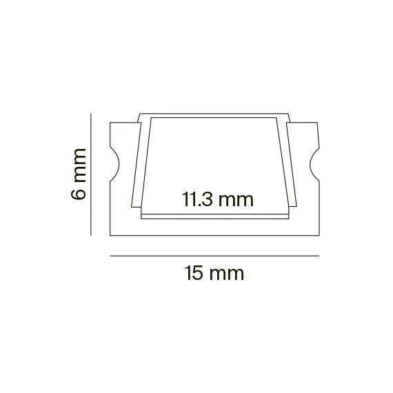Maytoni Led Strip ALM001S-2M Профиль для ленты, изображение 7