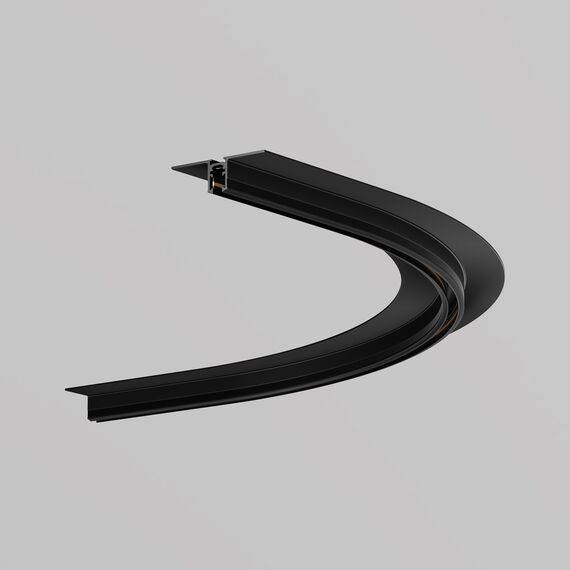 Maytoni Technical TRA184-R600-12B Коннектор радиусный R600 встраиваемый под ГКЛ 9,5мм Levity, изображение 2