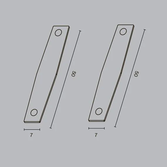 Maytoni Technical TRA184C-12S Коннектор прямой для шинопровода, 2шт Levity, изображение 6