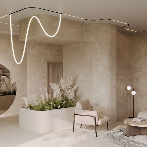 Maytoni Technical TRA044-ANGLE Коннектор радиусный магнитный встраиваемый Exility, изображение 7