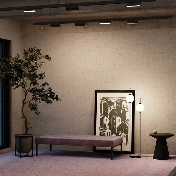 Maytoni Technical TR036-2-12W3K-B Трековый магнитный светодиодный светильник Exility BASIS, изображение 7