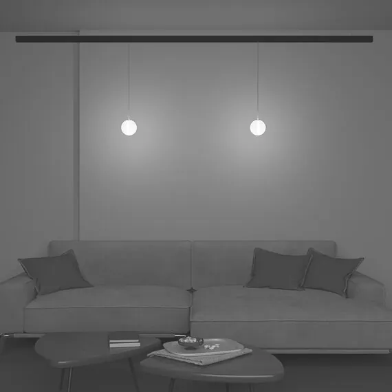 Maytoni Technical TR039-4-5WTW-DD-B Трековый светодиодный диммируемый светильник Exility Luna Dim Dali, изображение 4