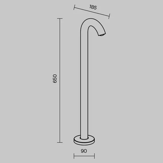 Maytoni O476FL-L4GF3K Уличный ландшафтный светодиодный светильник Lumi, изображение 6