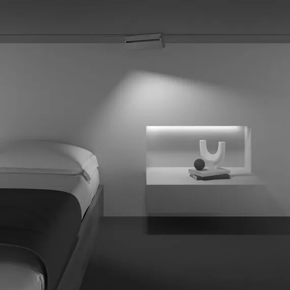 Maytoni Technical TR077-2-20W3K-W Трековый магнитный светодиодный светильник Points Rot Gravity, изображение 5