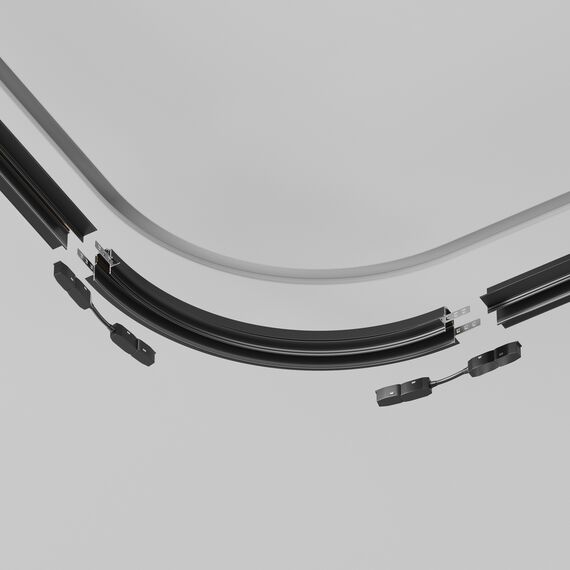 Maytoni Technical TRA044-ANGLE Коннектор радиусный магнитный встраиваемый Exility, изображение 4