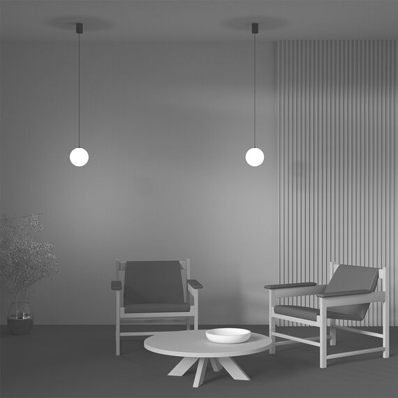 Maytoni Technical P039PL-5W4K-10-B Светильник подвесной светодиодный Luna, изображение 4