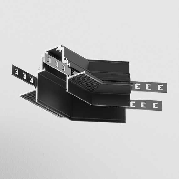 Maytoni Technical TRA010CLO-42B Угол для соединения 135° встраиваемого однофазного шинопровода Gravity, изображение 2