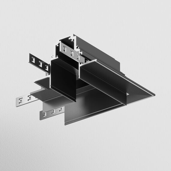 Maytoni Technical TRX010CL-22B Угол для встраиваемого магнитного шинопровода Gravity, изображение 2