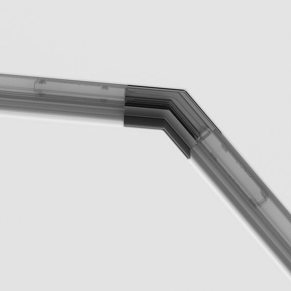 Maytoni Technical TRA010CLO-42B Угол для соединения 135° встраиваемого однофазного шинопровода Gravity, изображение 5