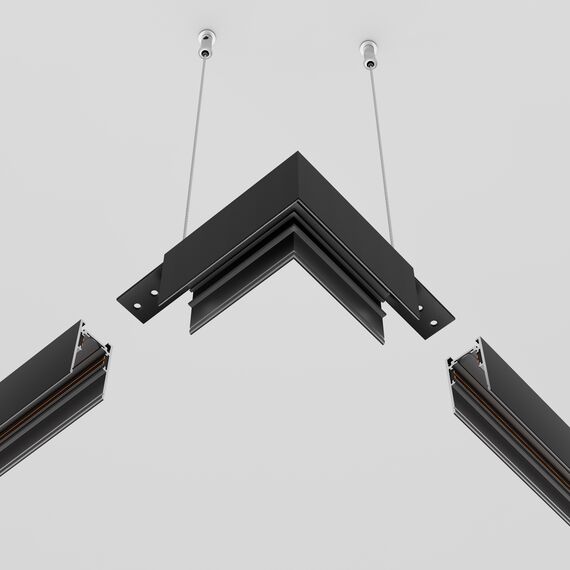 Maytoni Technical TRA034HCL-41B Коннектор угловой Exility, изображение 4