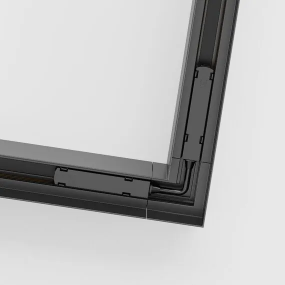 Maytoni Technical TRA004CL-21B Угловой коннектор внешний для магнитного шинопровода S35, изображение 2