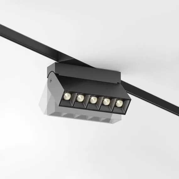 Maytoni Technical TR077-2-10W3K-B Трековый магнитный светодиодный светильник Points Rot Gravity, изображение 3