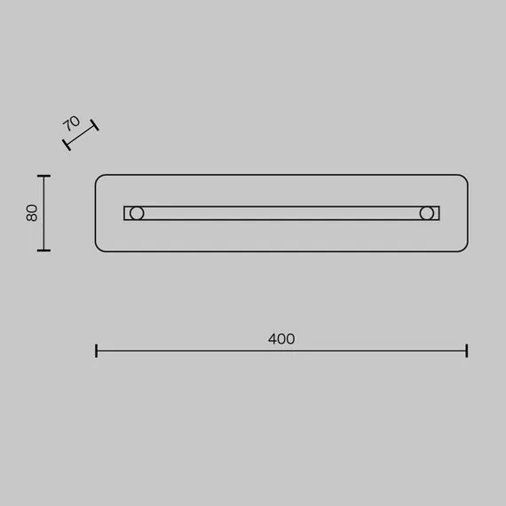 Maytoni Decorative P091WL-L7G3K Светильник настенный светодиодный Maya, изображение 6