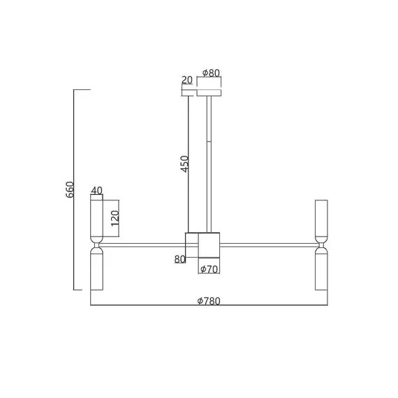 Maytoni Decorative MOD177PL-16G Люстра на штанге Memory, изображение 5