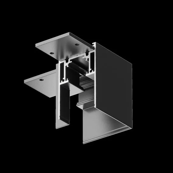 Maytoni Technical TRA004CL-21B Угловой коннектор внешний для магнитного шинопровода S35, изображение 4