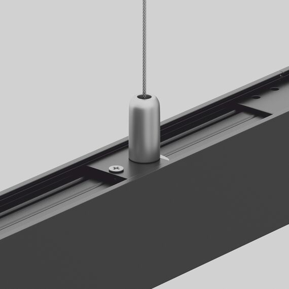 Maytoni Technical TRA004HP-21B Крепление для тросового подвеса магнитного шинопровода S35, изображение 4