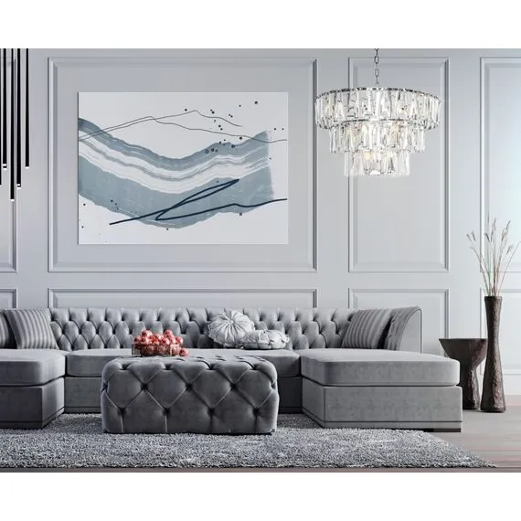 Maytoni Decorative MOD043PL-18CH Хрустальная люстра Puntes, изображение 5