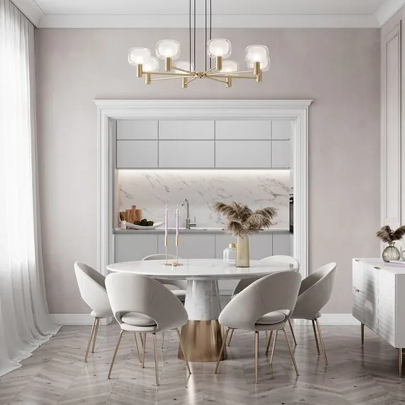 Maytoni Decorative MOD411PL-08G Подвесная люстра Vision, изображение 3