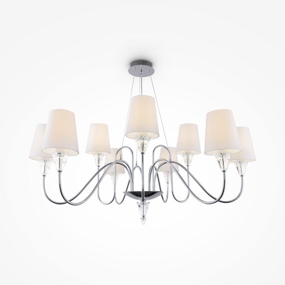 Maytoni Decorative MOD078PL-09CH Подвесная люстра Florero, изображение 3