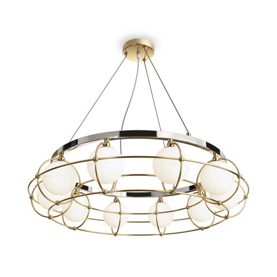 Maytoni Decorative MOD312PL-10GCH Подвесная люстра Carcass, изображение 2