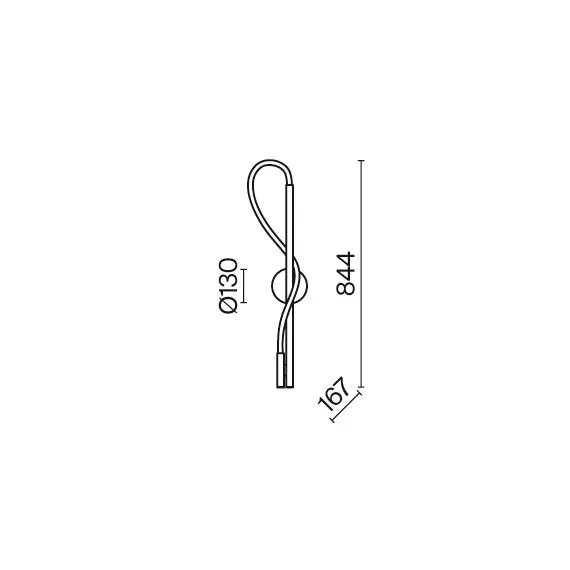 Maytoni MOD166WL-L12G3K Настенный светильник (бра), изображение 4