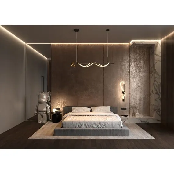 Maytoni Decorative MOD166PL-L30GB3K Светильник светодиодный подвесной Tau, изображение 5