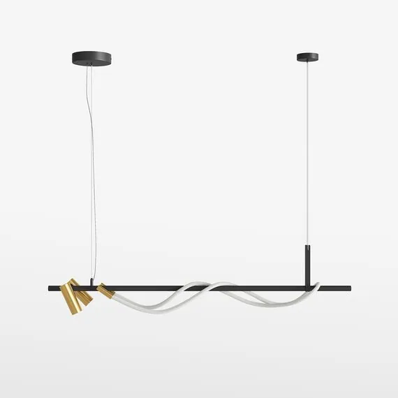 Maytoni Decorative MOD166PL-L30GB3K Светильник светодиодный подвесной Tau, изображение 2